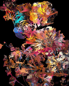 Abursting Floral I - Kelli Ellis Designs